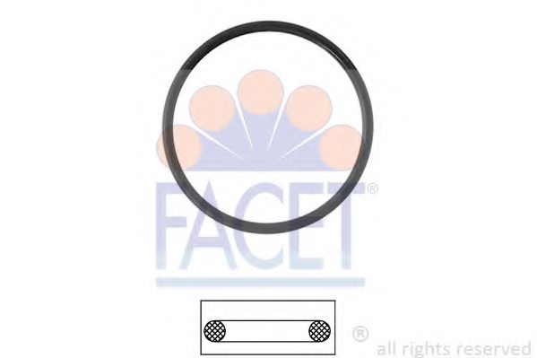 FACET 7.9642 Gasket, thermostat
